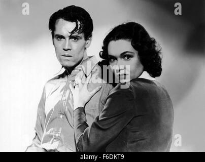 RELEASED: Feb 20, 1939 - Original Film Title: Let Us Live. PICTURED: HENRY FONDA, MAUREEN O'SULLIVAN. Stock Photo