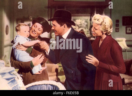 Jan. 1, 1955 - ......The Long Gray Line,  Maureen O'hara,  Tyrone Power,  Betsy Palmer..Film and Television. . Stock Photo