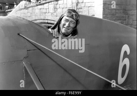 Feb 22, 1957; Los Angeles, CA, USA; JOHN WAYNE stars as Frank W. 'Spig' Wead in the drama 'The Wings of Eagles' directed by John Ford. Stock Photo