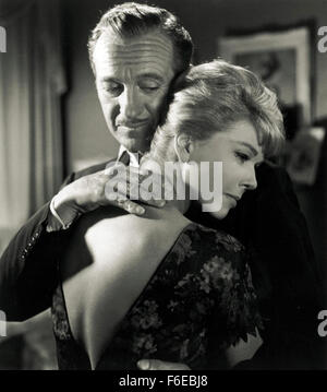 Actor David Niven with his family at a film premiere Stock Photo