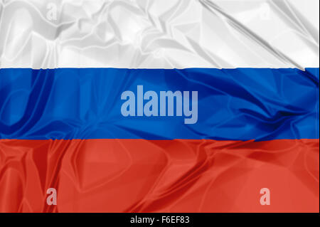 Flag of Russia Stock Photo