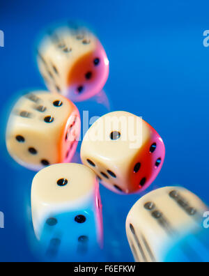 crap game game of dice Stock Photo