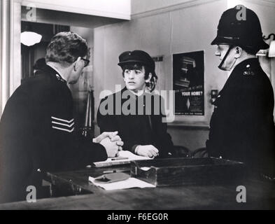 Jul 12, 1964; London, UK; Musician RIGO STARR as Ringo in 'A Hard Day's Night'. Directed by Richard Lester. Stock Photo