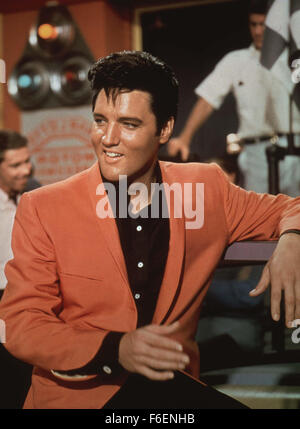Jun 12, 1968; Los Angeles, CA, USA; ELVIS PRESLEY stars as Steve Grayson in the MGM musical, 'Speedway.' Stock Photo