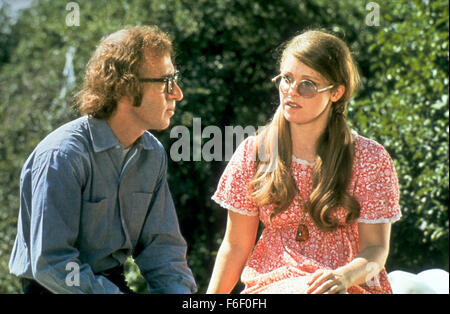 Apr 28, 1971; Los Angeles, CA, USA; WOODY ALLEN wrote, directed and stars as Fielding Mellish in the MGM comedy, 'Bananas.' Also pictured is actress LOUISE LASSER who stars as Nancy. Stock Photo