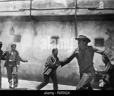 Jun 09, 1971; Hollywood, CA, USA; Actor JAMES GARNER (right) stars as Luther Sledge in the Vic Morrow directed western, 'A Man Called Sledge.' Stock Photo