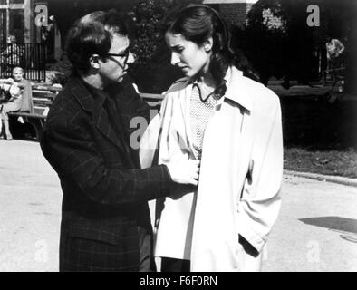 Jul 07, 1976; Hollywood, CA, USA; WOODY ALLEN and ANDREA MARCOVICCI star as Howard Prince and Florence Barrette in the comedy drama ' The Front' directed by Martin Ritt. Stock Photo