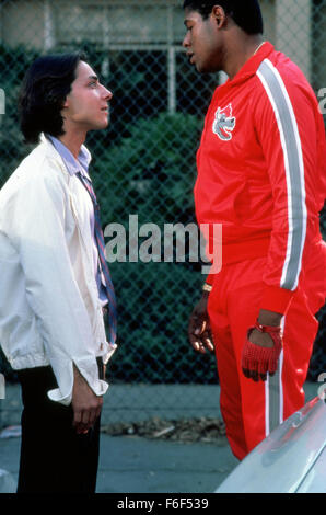 Aug 13, 1982; Los Angeles, CA, USA; ROBERT ROMANUS and FOREST WHITAKER star as Mike Damone and Charles Jefferson in the comedy 'Fast Times at Ridgemont High' directed by Amy Heckerling. Stock Photo