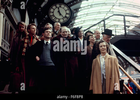 RELEASE DATE: December 6, 1983  MOVIE TITLE: The Dresser  DIRECTOR: Peter Yates  STUDIO: Columbia Pictures  PLOT: An effeminate personal assistant of a deteriorating veteran actor struggles to get him through a difficult performance of King Lear  PICTURED: TOM COURTENAY as Norman and ALBERT FINNEY as Sir   (Credit Image: c Courtesy of Columbia Pictures/Entertainment Pictures)  (Credit Image: c Courtesy of Columbia Pictures/Entertainment Pictures) Stock Photo