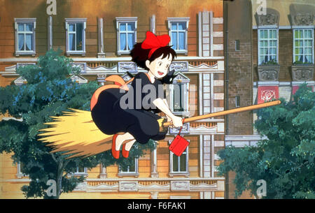 Aug 02, 1986; Tokyo, Japan; Art cover for 'Kiki's Delivery