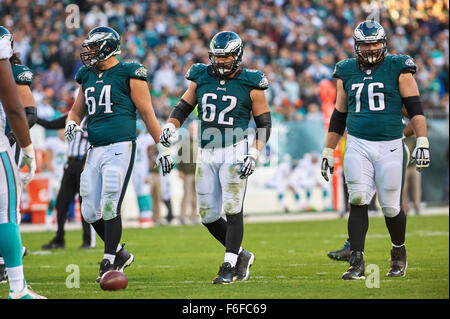 Nov. 17, 2015 - Philadelphia, Pennsylvania, U.S. - Eagles' center