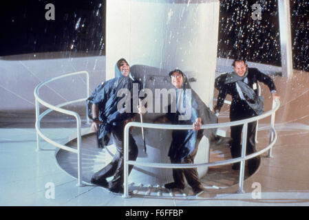RELEASE DATE: December 9, 1988. MOVIE TITLE: My Stepmother Is an Alien. STUDIO: Weintraub Entertainment Group. PLOT: An alien is sent on a secret mission to Earth, where she appears as a gorgeous, attractive, and single lady. Her mission is to make contact with a rather nerdy young scientist, who's quite overwhelmed by her attentions, and isn't aware of the connection between her arrival and his work. PICTURED: . Stock Photo