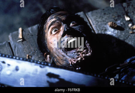 Feb 11, 1993; Los Angeles, CA, USA; BRUCE CAMPBELL as Ash in the action, adventure, comic, fantasy film ''Army of Darkness'' directed by Sam Raimi. Stock Photo