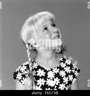 RELEASE DATE: 17 February 1995. MOVIE TITLE: The Brady Bunch Movie. STUDIO: Paramount Pictures. PLOT: The original 70's TV family is now placed in the 1990's, where they're even more square and out of place than ever. PICTURED: OLIVIA HACK as Cindy Brady. Stock Photo
