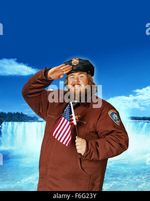 Sep 22, 1995; Toronto, ON, CANADA; Actor JOHN CANDY stars as Sheriff Bud B. Boomer in the Michael Moore written and directed comedy, 'Canadian Bacon.' Stock Photo