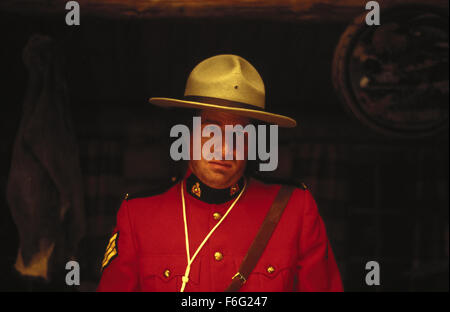 Sep 22, 1995; Toronto, ON, CANADA; Actor STEVEN WRIGHT as RCMP Officer in the Michael Moore written and directed comedy, 'Canadian Bacon.' Stock Photo