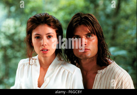 Aug 11, 1998; Hollywood, CA, USA; CASPER VAN DIEN and JANE MARCH star as Tarzan and Jane Porter in the action adventure 'Tarzan and the Lost City' directed by Carl Schenkel. Stock Photo