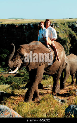 Aug 14, 1998; Hollywood, CA, USA; CASPER VAN DIEN and JANE MARCH star as Tarzan and Jane Porter in the action adventure 'Tarzan and the Lost City' directed by Carl Schenkel. Stock Photo