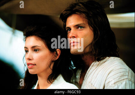 Aug 15, 1998; Hollywood, CA, USA; CASPER VAN DIEN and JANE MARCH star as Tarzan and Jane Porter in the action adventure 'Tarzan and the Lost City' directed by Carl Schenkel. Stock Photo