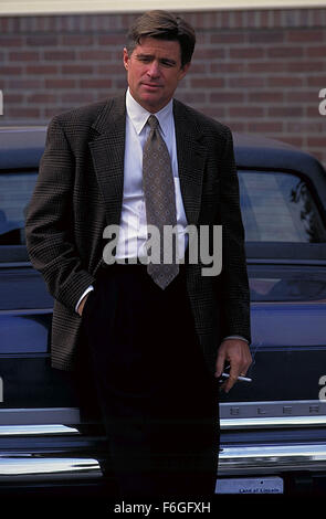 RELEASE DATE: March 12, 1999. MOVIE TITLE: The Deep End of the Ocean. STUDIO: Columbia Pictures Corporation. PLOT: The Deep End of The Ocean is a film about a family's reaction when Ben, the youngest son is kidnapped and then found ten years later, living in the same town. PICTURED: TREAT WILLIAMS as Pat Cappadora. Stock Photo