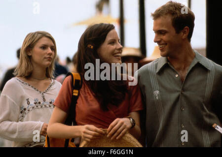 Aug 13, 1999; Bangkok, Thailand; Actors CLAIRE DANES as Alice Marano, KATE BECKINSALE as Darlene Davis and DANIEL LAPAINE as Nick Parks in 'Brokedown Palace'. Directed by Jonathan Kaplan. Stock Photo