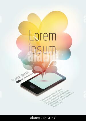 Isolated smartphone design Stock Vector Image & Art - Alamy