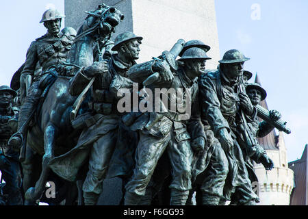 National War Memorial Ottawa Ontario Canada 2015 Stock Photo