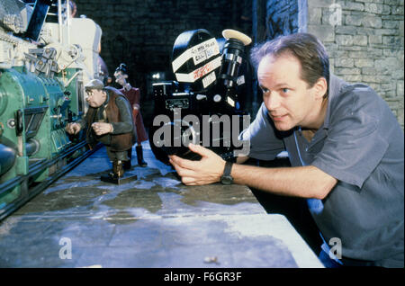 60 08, 2000; Hollywood, CA, USA; Director NICK PARK on the set of the family comedy ''Chicken Run.'' Stock Photo