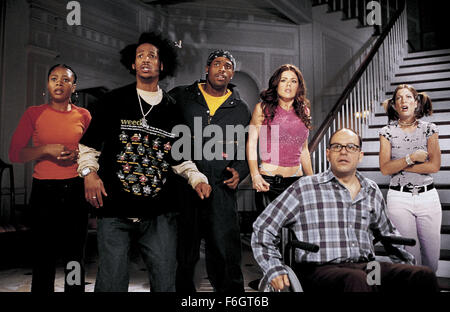 Jun 04, 2001; Los Angeles, CA, USA; Cast members of 'Scary Movie 2.' Stock Photo