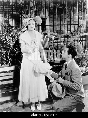 1935, Film Title: MAGNIFICENT OBSESSION, Director: JOHN M STAHL, Pictured: IRENE DUNNE, JOHN M STAHL. (Credit Image: SNAP) Stock Photo