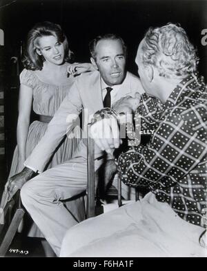 1960, Film Title: TALL STORY, Director: JOSHUA LOGAN, Pictured: HENRY FONDA, JANE FONDA. (Credit Image: SNAP) Stock Photo