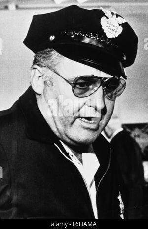 1967, Film Title: IN THE HEAT OF THE NIGHT, Pictured: 1967, AWARDS - ACADEMY, BEST ACTOR, ROD STEIGER, POLICE, PIG, HEAD SHOT, SLOB, TINTED GLASSES. (Credit Image: SNAP) Stock Photo