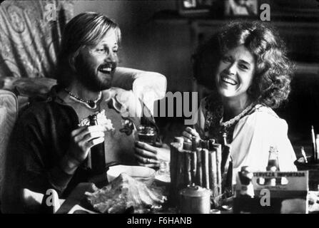 1978, Film Title: COMING HOME, Director: HAL ASHBY, Studio: UA, Pictured: 1978, AWARDS - ACADEMY, BEST ACTOR, BEST ACTRESS, JANE FONDA, JON VOIGHT, DRINKING, DRUNK, LAUGHING, ALCOHOL, STONED, EATING, HIPPY, BEARD, OSCAR RETRO. (Credit Image: SNAP) (Credit Image: c SNAP/Entertainment Pictures) Stock Photo