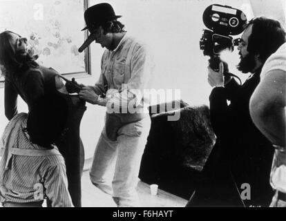 1971, Film Title: CLOCKWORK ORANGE, Director: STANLEY KUBRICK, Studio: WARNER, Pictured: STANLEY KUBRICK. (Credit Image: SNAP) Stock Photo