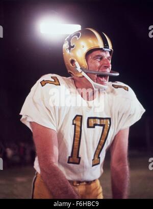 1969, Film Title: NUMBER ONE, Director: TOM GRIES, Studio: UA, Pictured: FOOTBALL, TOM GRIES, CHARLTON HESTON. (Credit Image: SNAP) Stock Photo