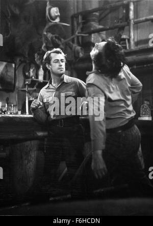 1953, Film Title: SHANE, Director: GEORGE STEVENS, Pictured: FIGHTING, ALAN LADD, GEORGE STEVENS. (Credit Image: SNAP) Stock Photo