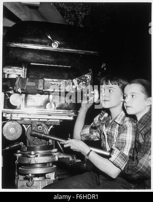 1950, Film Title: NEVER A DULL MOMENT, Director: GEORGE MARSHALL, Pictured: ACCESSORIES, GEORGE MARSHALL, MOVIE CAMERA, MOVIE SET, GIGI PERREAU. (Credit Image: SNAP) Stock Photo