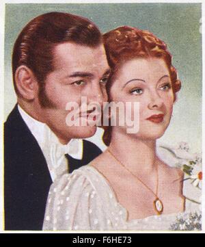 1937, Film Title: PARNELL, Director: JOHN STAHL, Studio: MGM, Pictured: CLARK GABLE, MYRNA LOY. (Credit Image: SNAP) Stock Photo