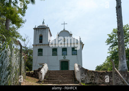 Igreja da Freguesia de Santana. Ilha Grande's major religious Stock ...