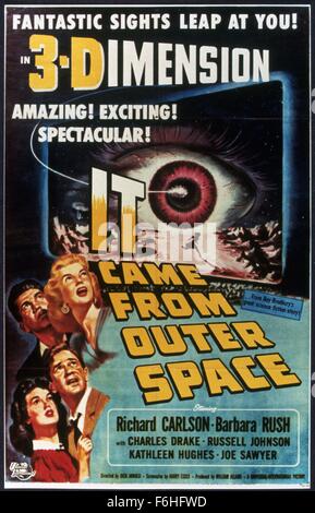 1953, Film Title: IT CAME FROM OUTER SPACE, Director: JACK ARNOLD, Studio: UNIVERSAL. (Credit Image: SNAP) Stock Photo