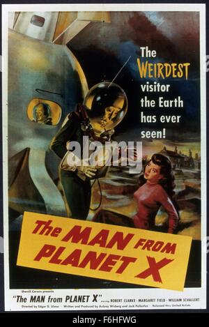 1951, Film Title: MAN FROM PLANET X, Director: EDGAR G ULMER, Studio: UA. (Credit Image: SNAP) Stock Photo