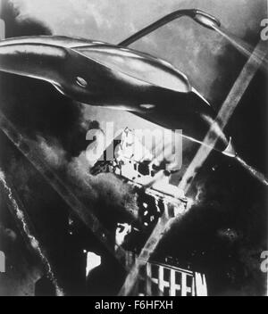 1953, Film Title: WAR OF THE WORLDS, Director: BYRON HASKIN, Studio: PARAMOUNT. (Credit Image: SNAP) Stock Photo