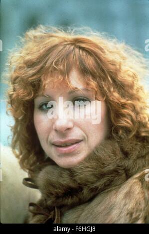 1979, Film Title: MAIN EVENT, Director: HOWARD ZIEFF, Pictured: BARBRA STREISAND. (Credit Image: SNAP) Stock Photo