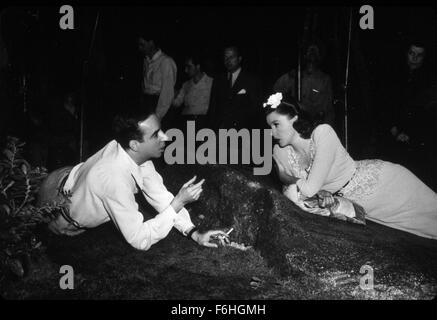 1945, Film Title: CLOCK, Director: VINCENTE MINNELLI, Studio: MGM, Pictured: JUDY GARLAND. (Credit Image: SNAP) Stock Photo