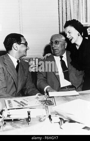 1948, Film Title: EASTER PARADE, Pictured: IRVING BERLIN, JUDY GARLAND. (Credit Image: SNAP) Stock Photo