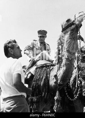 1962, Film Title: LAWRENCE OF ARABIA, Director: DAVID LEAN, Pictured: DAVID LEAN. (Credit Image: SNAP) Stock Photo