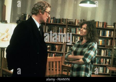 1986, Film Title: HANNAH AND HER SISTERS, Director: WOODY ALLEN, Pictured: WOODY ALLEN, MICHAEL CAINE. (Credit Image: SNAP) Stock Photo