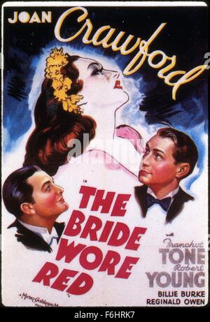 THE BRIDE WORE RED 1937 MGM film with Joan Crawford Stock Photo ...