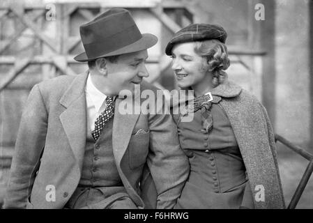 1934, Film Title: WHAT EVERY WOMAN KNOWS, Director: GREGORY LaCAVA, Studio: MGM, Pictured: HELEN HAYES, GREGORY LaCAVA, CHARLES MacARTHUR. (Credit Image: SNAP) Stock Photo