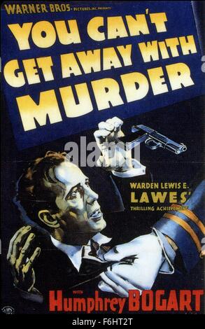 1939, Film Title: YOU CAN'T GET AWAY WITH MURDER, Director: LEWIS SEILER, Studio: WARNER, Pictured: HUMPHREY BOGART. (Credit Image: SNAP) Stock Photo